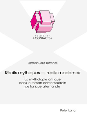 cover image of Récits mythiques – récits modernes